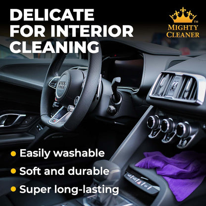 Premium 2pk Mini +1 Free Shammy Cloth for Car Drying - 17”x13” - Super Absorbent Chamois Towel for Car - Scratch-Free, Reusable & Soft Cleaning Towel