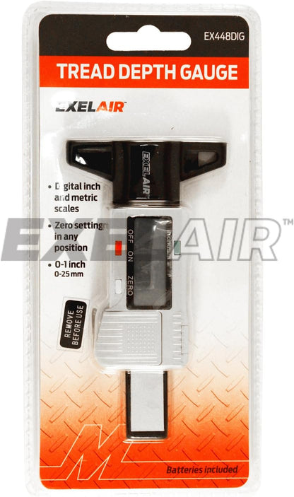 Milton Industries EXELAIR by Milton (EX448DIG) Digital Tire Tread Depth Gauge