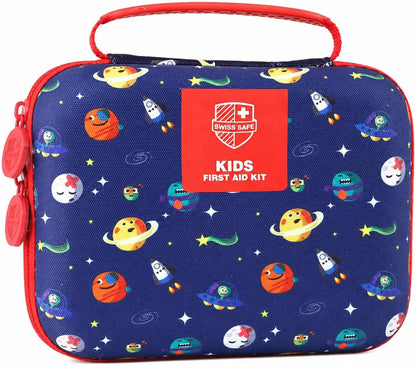 Swiss Safe 2-in-1 First Aid Kit for Car, Travel and Home, 348 Pieces, Large Hardcase with Bonus Mini Kit for Medical Emergency, Survival and Camping