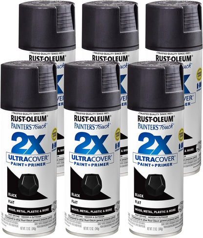 Rust-Oleum 334029 Painter's Touch 2X Ultra Cover Spray Paint, 12 oz, Gloss Clear - Colors C