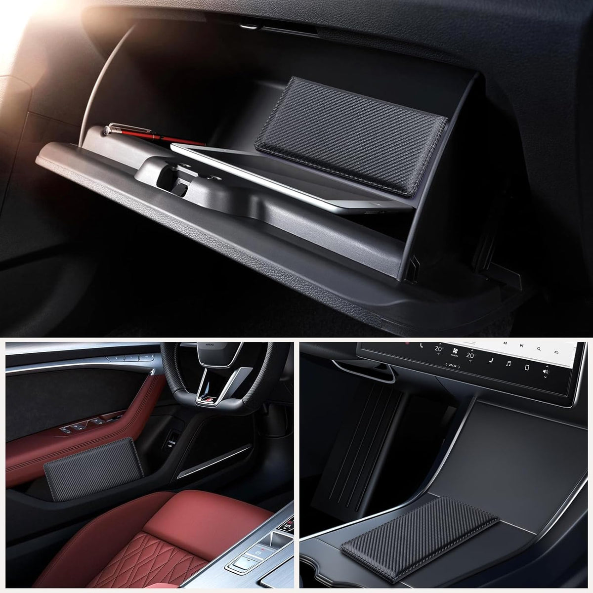 Car Registration and Insurance Holder，Colour Patterns Men Women Car License Document Registration and Insurance Card Holder