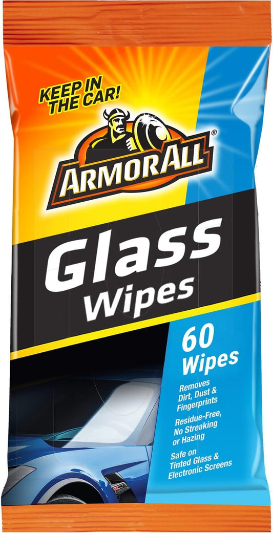 Armor All Car Protectant Wipes, Interior Car Wipes with UV Protection Against Cracking and Fading, 60 Wipes