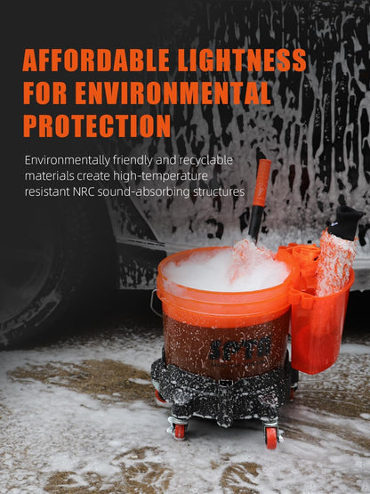SPTA 32Pcs Car Wash Bucket Set, 20L Scratch Free Detailing Bucket with Car Wash Filter Wash Mitt Sponge Towels Tire Detailing Brush Set, Exterior Interior Car Detailing Set, Complete Car Care Tools