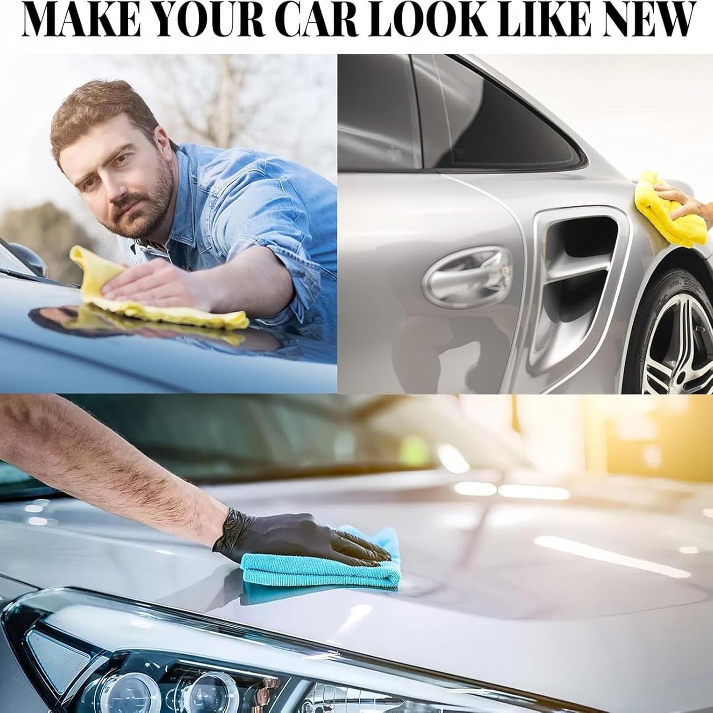 2025 New Car Scratch Remover, Car Scratch Remover Instant Invisible Scratch Remover, for Deep Scratches, Scratch Remover for Vehicles, Car's Paint Scratch Repair Kit (2Pcs)