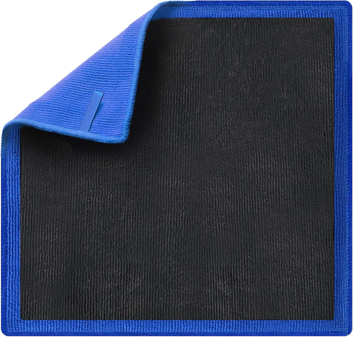 Clay Towel 2 Pack Auto Detailing - Fine Grade Microfiber Car Chamois Towel - DIY Detail Clay Bar Alternative