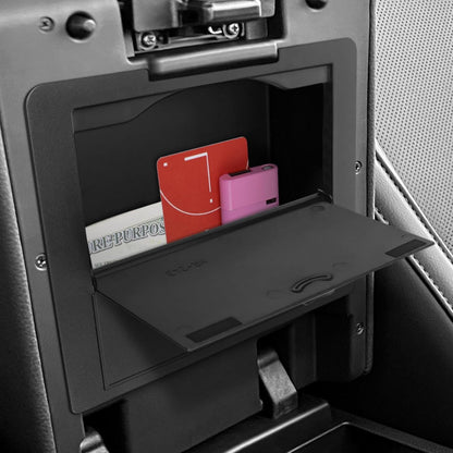 Glove Box Dividers Organizer Compatible with Toyota 2016-2020 2021 2022 2023 Tacoma Accessories Black ABS Material Center Console Organizer