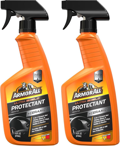 Armor All Extreme Shield Protectant Spray , Interior Car Cleaner with UV Protection Against Cracking and Fading, 16 Fl Oz