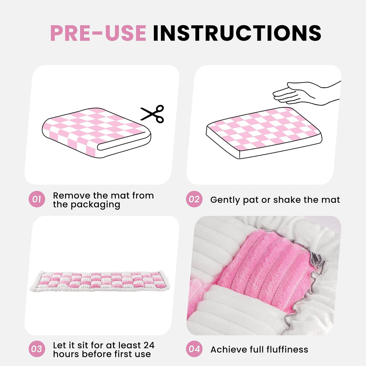 HiPetpy Backseat Dog Bed Mat for Car, Non-Slip Dog Bed for Car Back Seat, Soft & Cozy Dogs Blanket, Washable Travel Pet Mat Seat Protector for Cars, SUVs, Trucks
