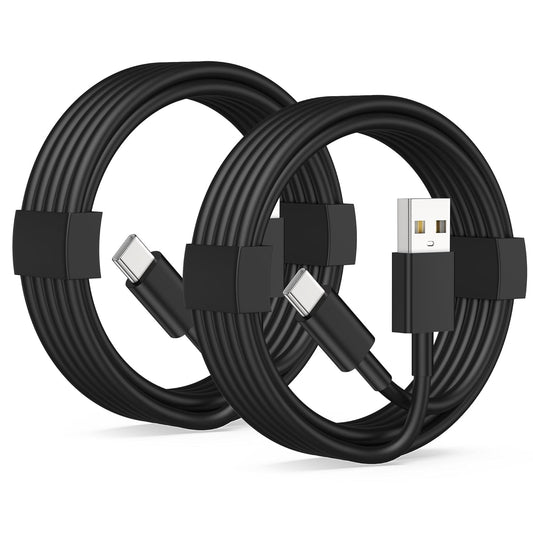 Car Carplay Cable for iPhone 17/17 Pro/Air/17e/16/15 Pro Max/Plus Cable, 2Pack USB A to USB C for CarPlay USBC Cord, iPad, Galaxy, Pixel, Android Accessories Charging Wire Type-C Car Charger Cord 3FT