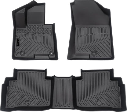 Auxko All Weather Floor Mat & Cargo Mat Fit for 2026 2025 2024 2023 2022 Hyundai Tucson Hybrid(Not PHEV) TPE Liner Tucson Accessory Set All Season Odorless Anti-Slip Floor Liner