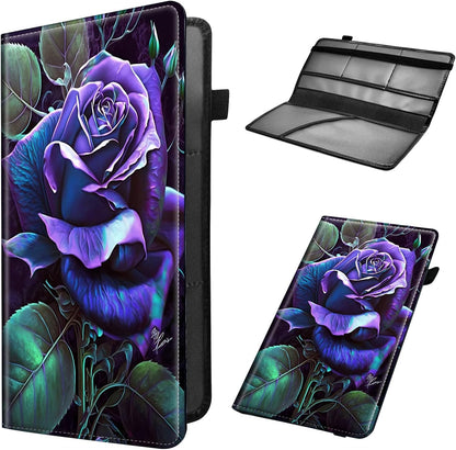 Car Registration and Insurance Holder, Leather Car Glove Box Organizer, Cool Car Accessories for ID, Driver's License Cards & Essential Document, business cards, Men&Women, Retro Audio Cassette