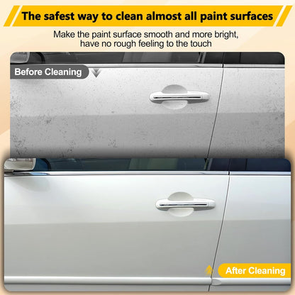 Fitosy Car Clay Bar 4 Pack 400g, Premium Grade No Scratch Magic Clays Bars Detailing Cleaner Kit Glass Deatil Cleaning with Washing and Adsorption Capacity for Auto SUV,RV,Truck