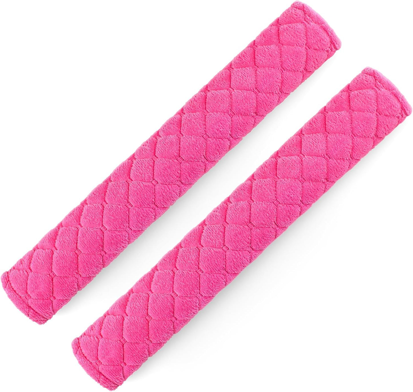 surpassme Car Seat Belt Pads Cover, 2 Pack Seat Belt Shoulder Strap Covers Protector to Release Stress to Your Neck and Shoulder for a Safety Driving (Pink)