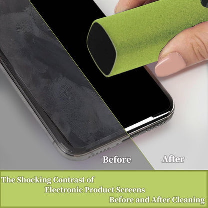 Car Screen Cleaner Spray and Wipe for Women, Cell Phone Touchscreen Cleaning Wiper Kit Accessories for MacBook Display iPad iPhone Mac Laptop Computer Monitor TV Screens, Black Grey White
