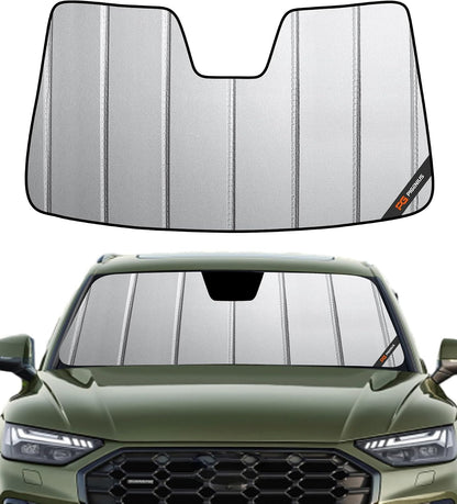 Pigenius Windshield Sunshade for Audi Q5/SQ5 2018-2025, Q5 Sportback/SQ5 Sportback 2021-2025, Q5 PHEV 2020-2025 - AstraGuard