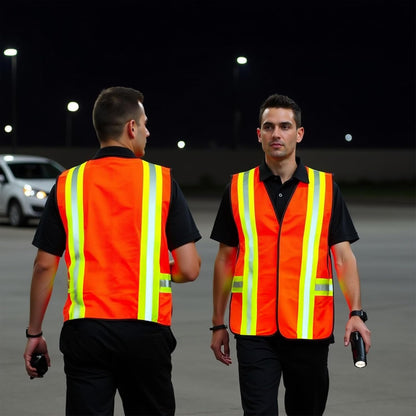 G & F Products High Visibility Reflective Safety Vest, One Size, Machine Washable Work Vest for Jobsite Safety
