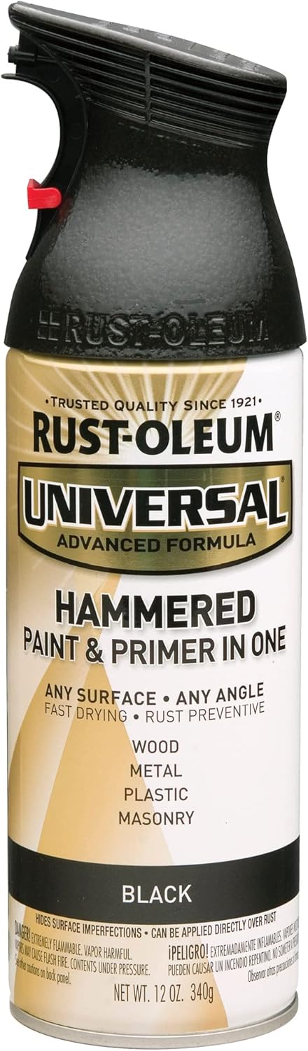 Rust-Oleum 302151 Universal All Surface Clear Topcoat Spray, 11 oz, Dead Flat Clear - Colors A
