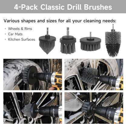 36Pcs Car Detailing Kit, Car Detailing Brush Set, Car Cleaning Kit, Auto Detailing Tools for Interior Exterior Wheels, Professional Car Wash Accessories with Windshield Cleaning Tool and Storage Box