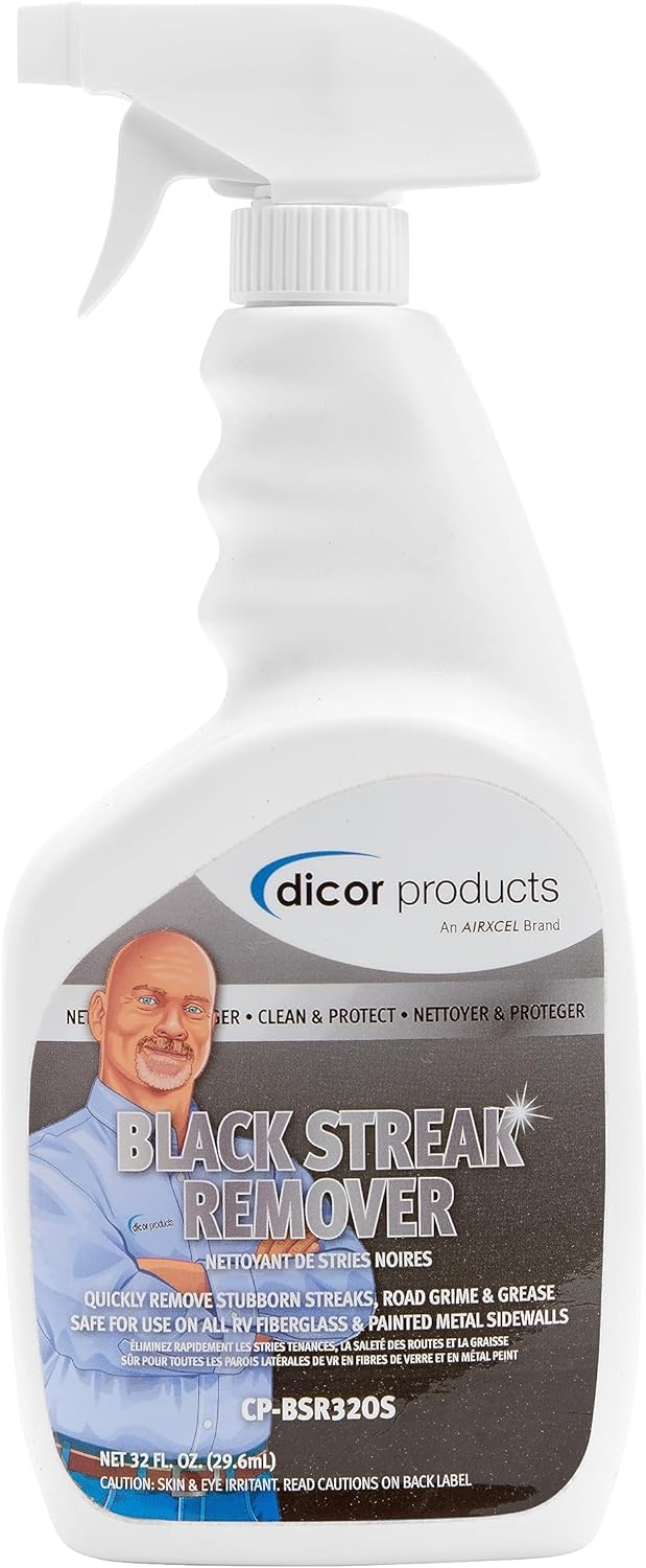 Dicor CP-BTR320S Bug & Tar Remover Cleaner Spray for RV Roofs and Exterior, White
