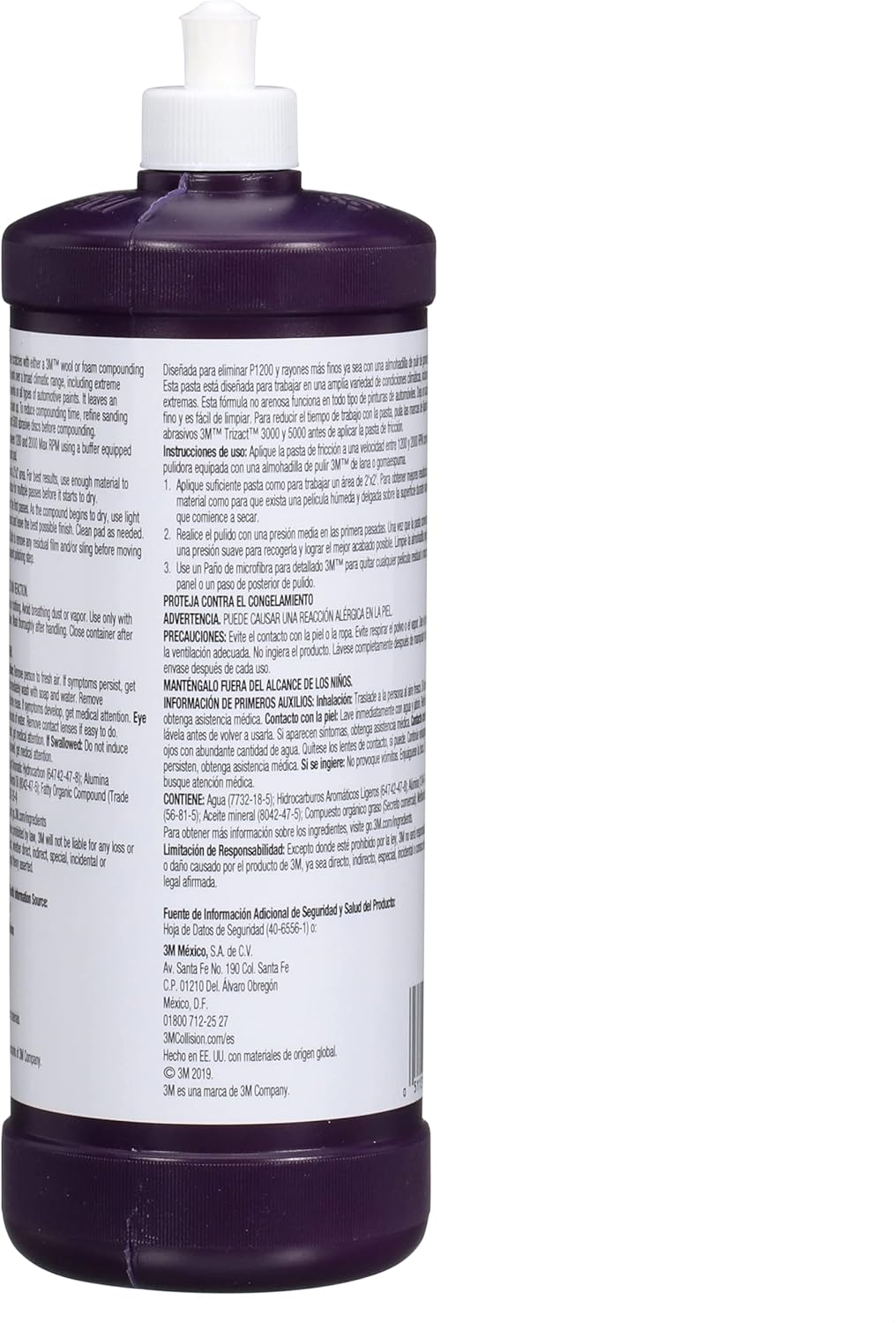 Perfect-It Perfect-It EX AC Rubbing Compound, 36060, Fast Cutting, High Performing, 1 qt (32 fl oz)