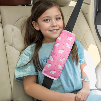 COOLBEBE Car Seat Straps Shoulder Pads for Baby Kids, Super Soft Seat Belt Covers for All Car Seats/Pushchair/Stroller/High Chair