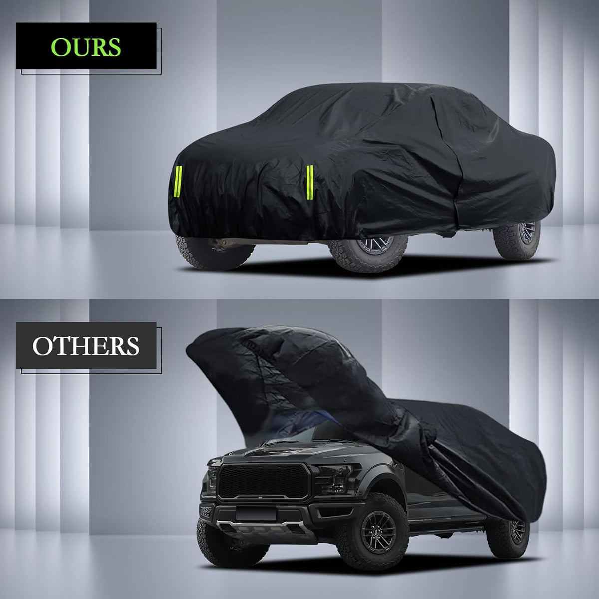 Car Cover Custom Fit for Toyota Corolla 2000-2025, Honda Civic 1991-2025, Waterproof All Weather Full Exterior Cover Rain Sun Protector Car Cover with Door Zipper