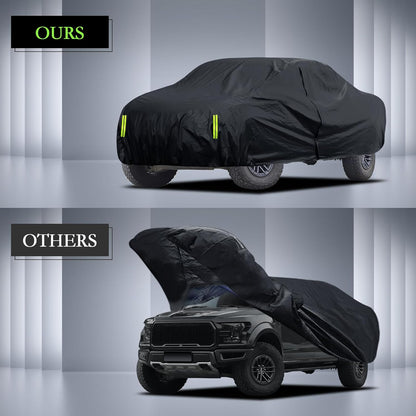 Car Cover Custom Fit for Toyota Corolla 2000-2025, Honda Civic 1991-2025, Waterproof All Weather Full Exterior Cover Rain Sun Protector Car Cover with Door Zipper