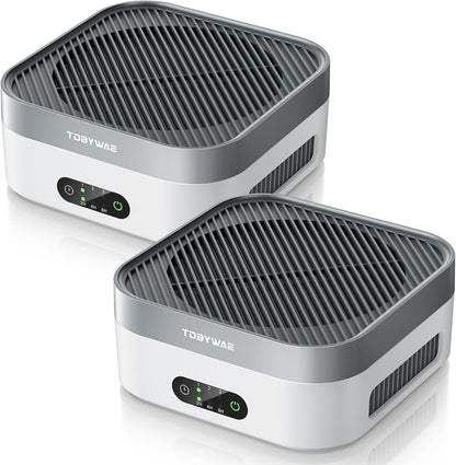 Air Purifiers for Home 600 Sq.Ft, TDBYWAE H13 True HEPA Air Purifier with USB Cable for Pets Dust Dander Pollen Odor Smoke, Small Portable Air Purifier for Bedroom Office Desktop Car RV