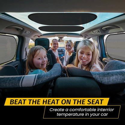 4 Pack Car Window Shade - 20″ × 12″ Car Side Window Covers for Baby, Cars Window Sun Shade, Glare Shield and UV Rays Protection for Your Child, Mesh Window Shades for Baby