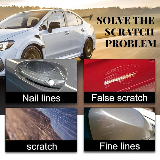 2025 New Car Scratch Remover, Car Scratch Remover Instant Invisible Scratch Remover, for Deep Scratches, Scratch Remover for Vehicles, Car's Paint Scratch Repair Kit (2Pcs)