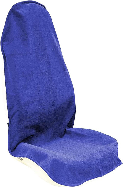 Car Seat Cover Protector Front Seats,for Gym Workout,Running,Swimming,Beach and Hiking,Waterproof Sweat Towel Bucket Seat Covers for Cars SUV Trucks (Black, 1Pcs)