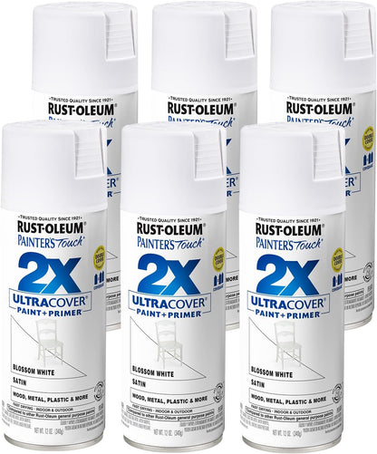 Rust-Oleum 334029 Painter's Touch 2X Ultra Cover Spray Paint, 12 oz, Gloss Clear - Colors D