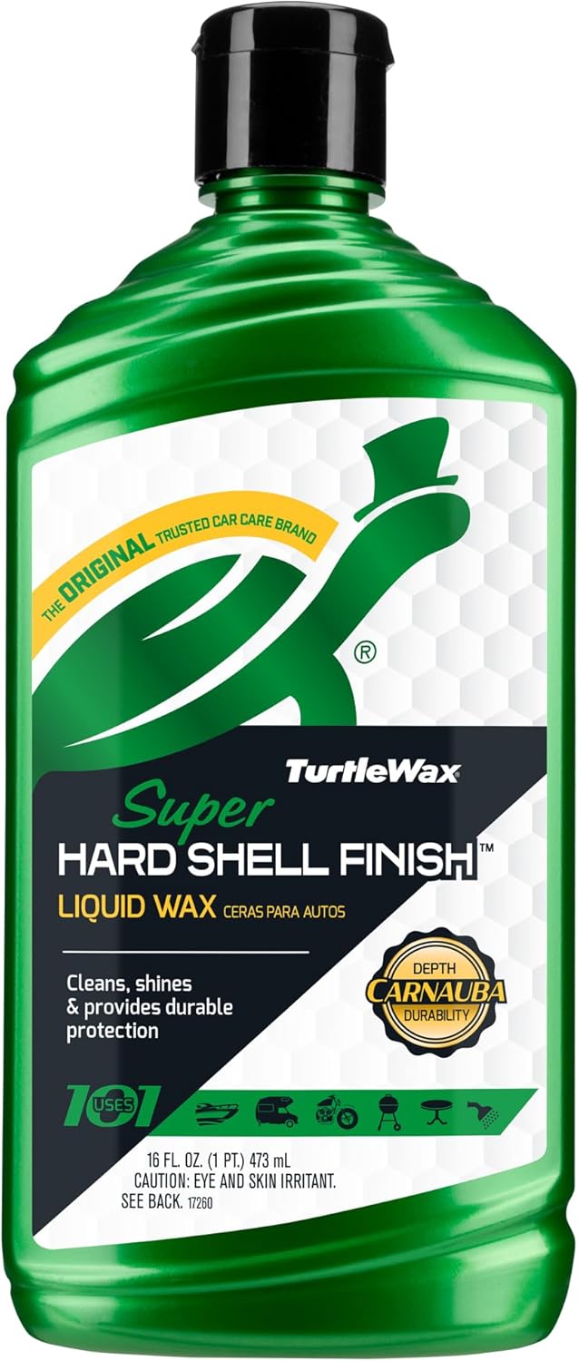Turtle Wax T-222R Super Hard Shell Paste Wax - 14 Fl Oz.