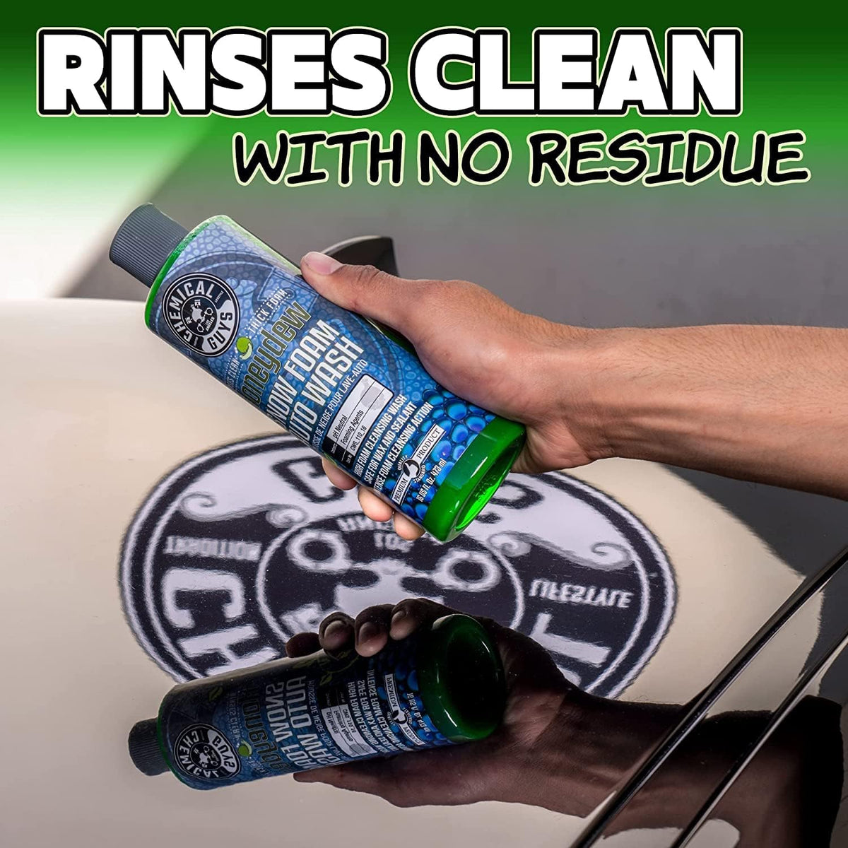 Chemical Guys 10-Piece Arsenal Builder Car Wash Kit with Foam Gun, Bucket, and 3 - 16 fl oz Car Care Products & Chemicals - Works with Garden Hose for Trucks, SUVs, Motorcycles, and More
