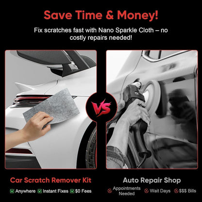 Car Scratch Remover - 2026 Upgrade Scratch Remover for Vehicles, Nano Polix Car Scratch Remover, Quick Fix Removal Paste for Deep Scratch Repair, All Paint Colors Polishing Kit