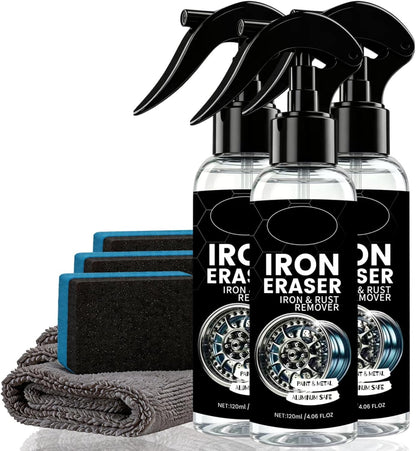 Automotive Rust Remover Spray, 100 Ml Iron Powder Remover, Removedor De Oxido para Carros, Iron Remover Car Detailing (1pcs)