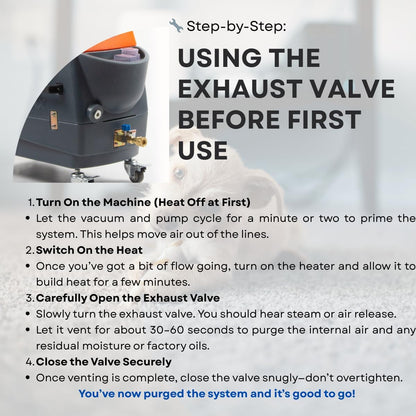 Commercial Heated Carpet & Upholstery Extractor Machine, 160 PSI Hot Water Cleaner, 149°F Heater, 4.8/5.3-Gal Dual Tanks, 4" Detail Wand & 60" Floor Wand for Auto Detailing, Furniture, Stairs & Carpet