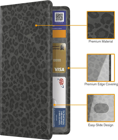 FINPAC Car Registration and Insurance Card Holder, Vehicle Glove Box Card Organizer Wallet Automobile Accessories for License