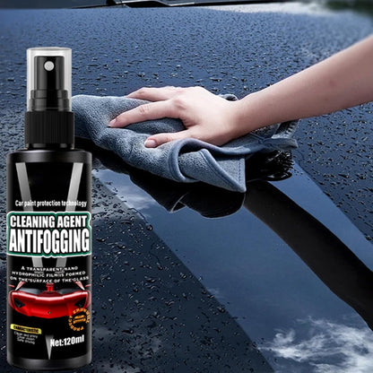 Windshield Defogger Spray – Anti Fog Glass Cleaner, Car Window | Fast-Acting Fog Prevention, Lens Solution, Interior Glass Coating, Improved Visibility for Daily Driving