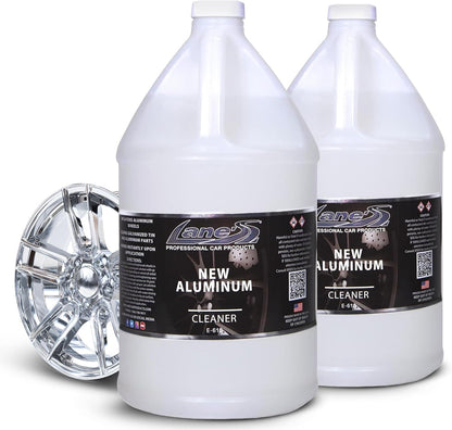 LANE'S New Aluminum Car Wheel Cleaner | Acid Rim Cleaner and Brightener | Brake Dust, Oxidation & Rust Remover for Motorcycles, Cars, Trucks | Shines & Eliminates Hard Scrubbing | 16oz