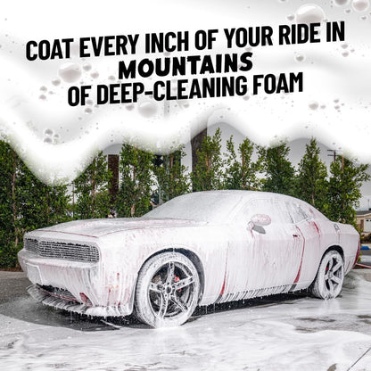 Chemical Guys TORQ Professional Max Foam 8 Cannon and Honeydew Snow Foam Soap Kit - High Foaming Car Wash Cannon with 1 Gallon Concentrated Soap - Safe for Cars, Trucks, SUVs, RVs and More, 128 fl oz