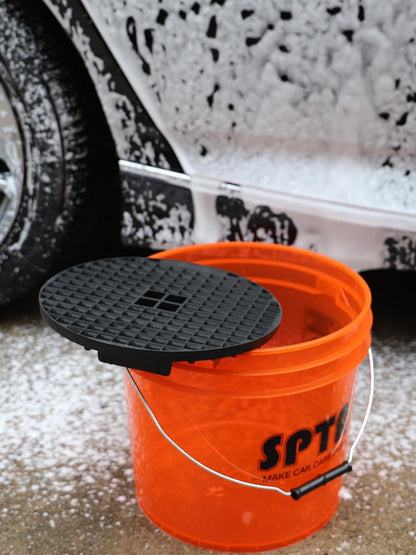 SPTA 32Pcs Car Wash Bucket Set, 20L Scratch Free Detailing Bucket with Car Wash Filter Wash Mitt Sponge Towels Tire Detailing Brush Set, Exterior Interior Car Detailing Set, Complete Car Care Tools