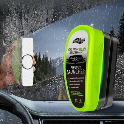 Car Windshield Oil Film Remover, Accessories, Automotive Oil Film Cleaning Brush, Multifunctional Cleaning Brush, Windshield & Side Window Cleaning Tool, Wash Accessories,