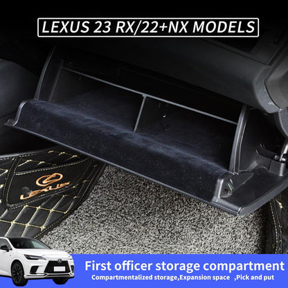 Compatible with Lexus RX Accessories Center Console Glove Compartment Storage Divider for 2023 2024 2025Lexus RX RX350 RX350h RX450h RX500h,Glove Box Organizer RX RX350 RX350h RX450h RX500h