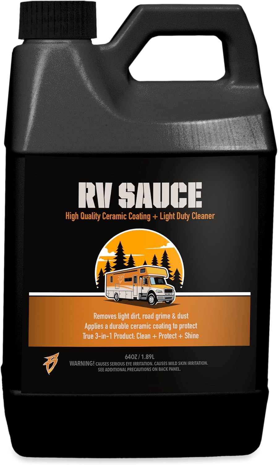 Bling Sauce Bug Sauce, pH Neutral Bug and Tar Remover Plus Cleaner for RVs, 64 oz.