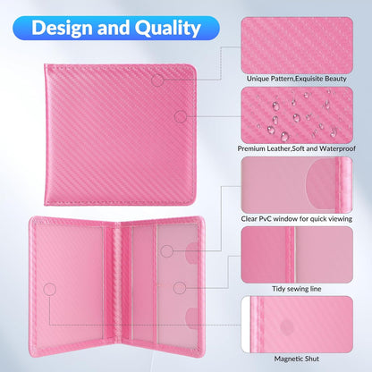 Car Registration and Insurance Card Holder，Vehicle Glove Box Car Organizer，Accessories Case for Storing Driving Licences, Cards, Documents