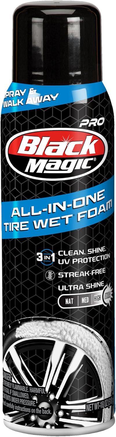 Black Magic 120218 No Scrub All Wheel Cleaner, 23 oz. (Pack of 2) - No Scrubbing Needed, Just Apply, Hose Off and Wipe for Clean Wheels Every Time