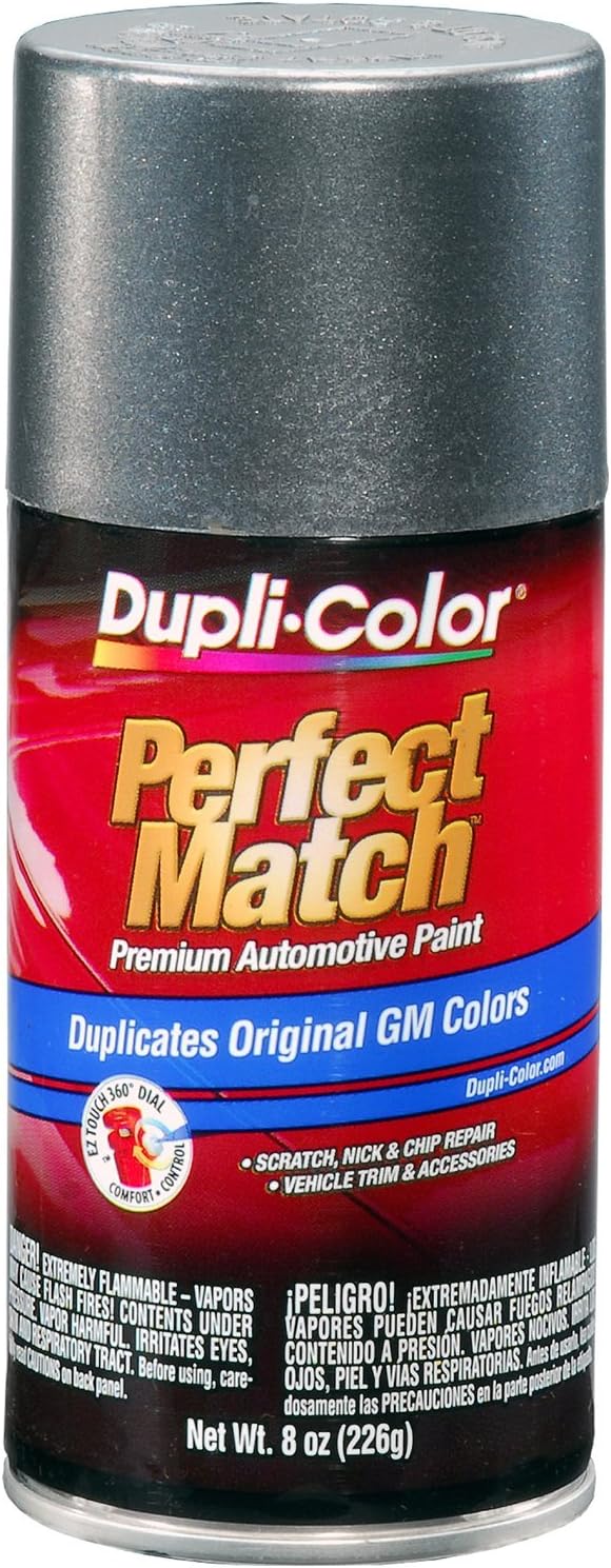 Dupli-Color EBCL01257 Clear Perfect Match Automotive Top Coat - 8 oz. Aerosol - Colors C