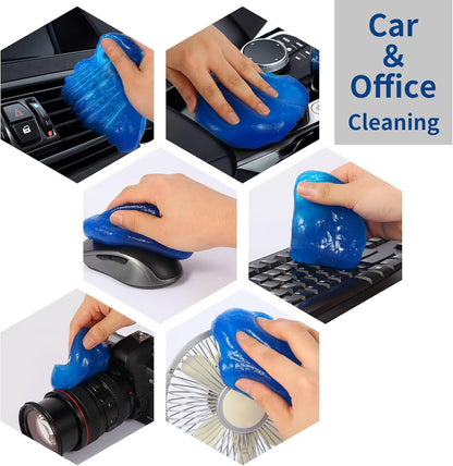 Car Interior and Exterior Soft bristles Detail dust Automotive Brush dusting Brush Dashboard Cleaning Brush Home Office Computer Keyboard dusting Tools+ Double-Sided Suede Cleaning Towel
