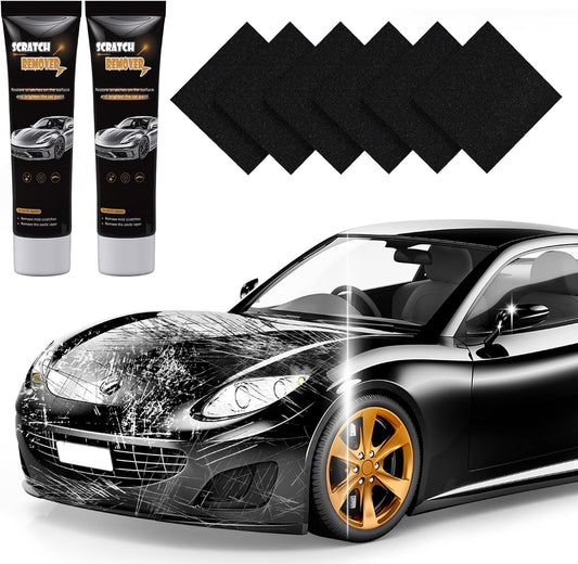 MALOK Car Scratch Remover, 2026 Nano Sparkle Magic Cleaning Cloth, Car Paint Scratch Repair Kit for Minor Polish Scratch & Water Spots Remover, Universal Fit for Vehicles